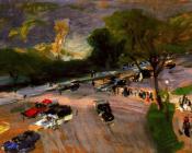 华金索罗利亚巴斯蒂达 - Entrance to central park